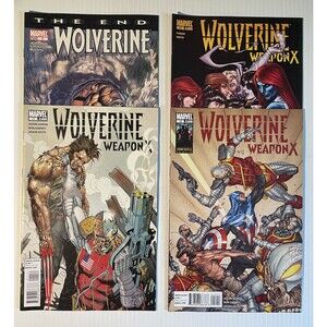 Wolverine: The End No.3, Weapon X No.10-12 (2004-10) Marvel • Jenkins, X-Men
